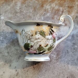 Beautiful Vtg Kutani Hand Painted W/Gold